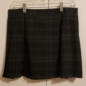 Plaid Uniform Skirt